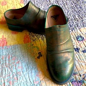 John Fluevog Leather Lug Sole Tullia Mule 7